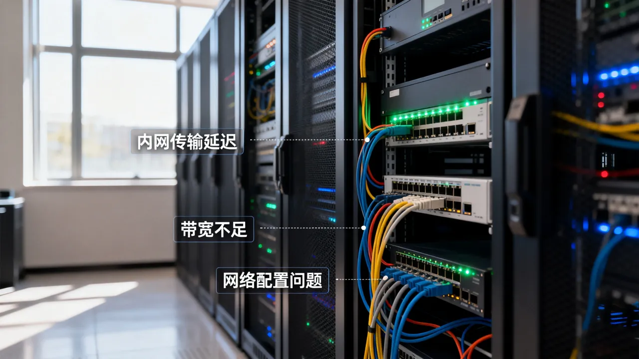 服务器内网速度很慢怎么办,内网传输速度慢是什么原因