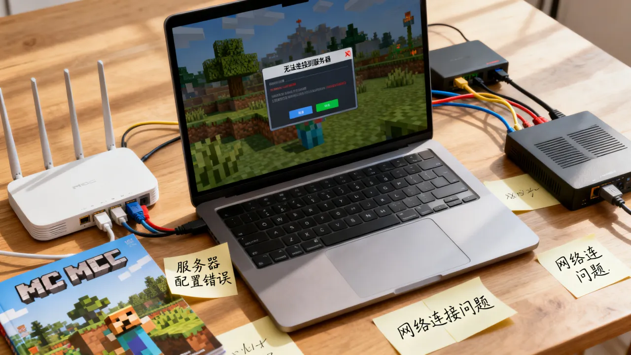 mc服务器自己建的为什么打不开?我的世界服务器无法连接是什么原因
