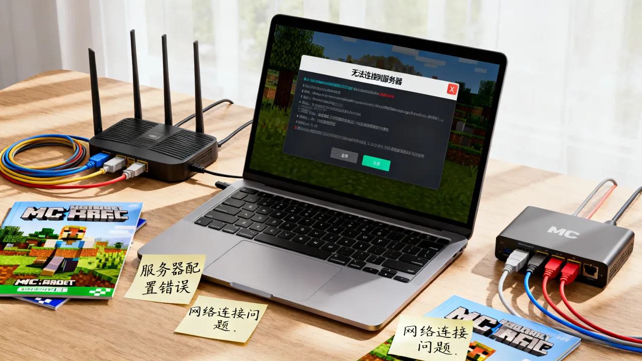 mc服务器自己建的为什么打不开？我的世界服务器无法连接是什么原因
