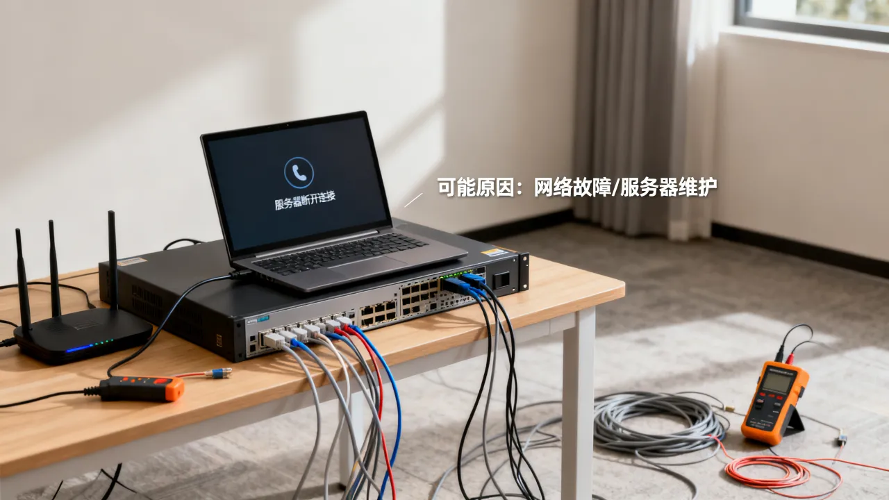 为什么显示服务器断开,服务器断开连接是什么原因怎么解决 为什么显示服务器断开,服务器断开连接是什么原因怎么解决