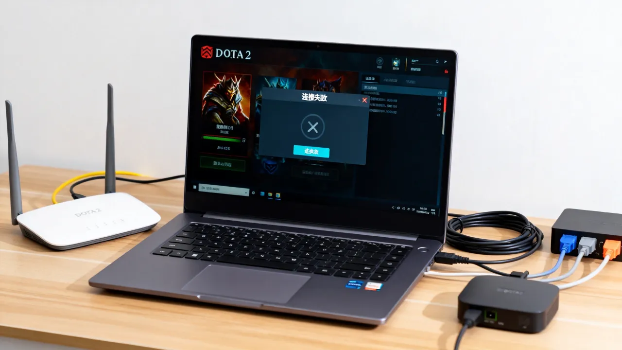 Dota2为什么链接不上华中服务器，连接失败原因与解决方法