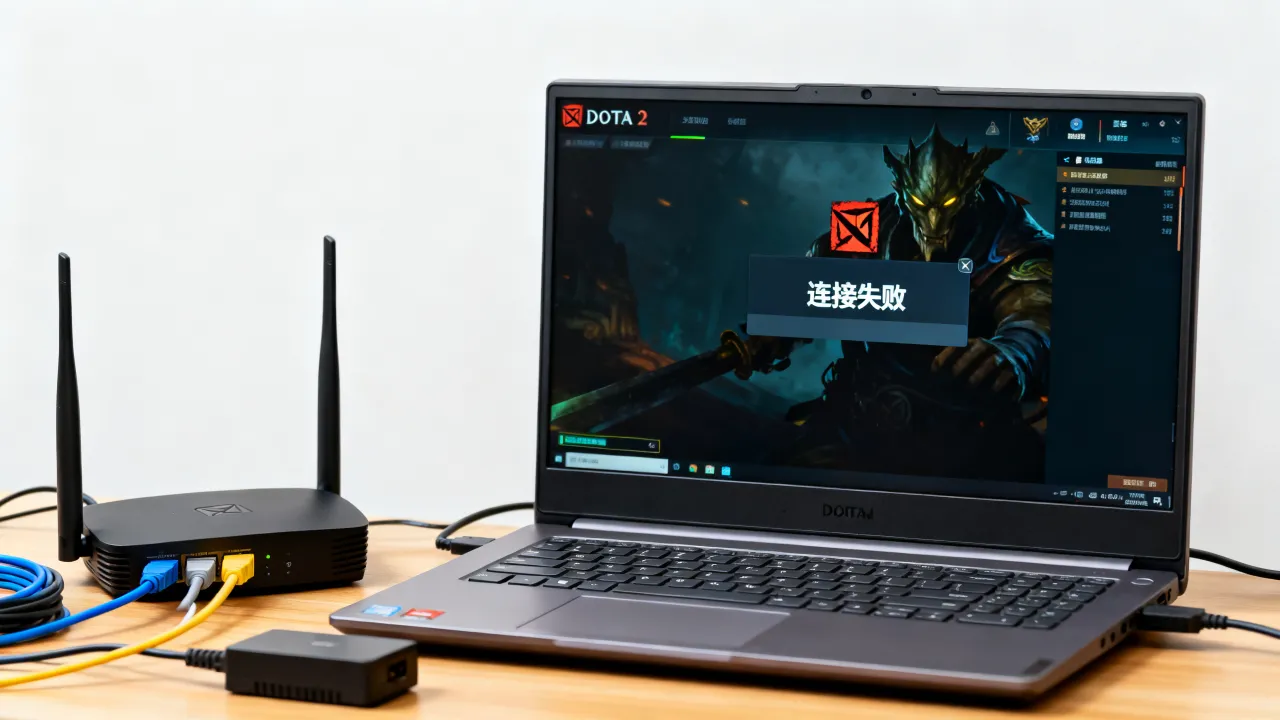 Dota2为什么链接不上华中服务器，连接失败原因与解决方法