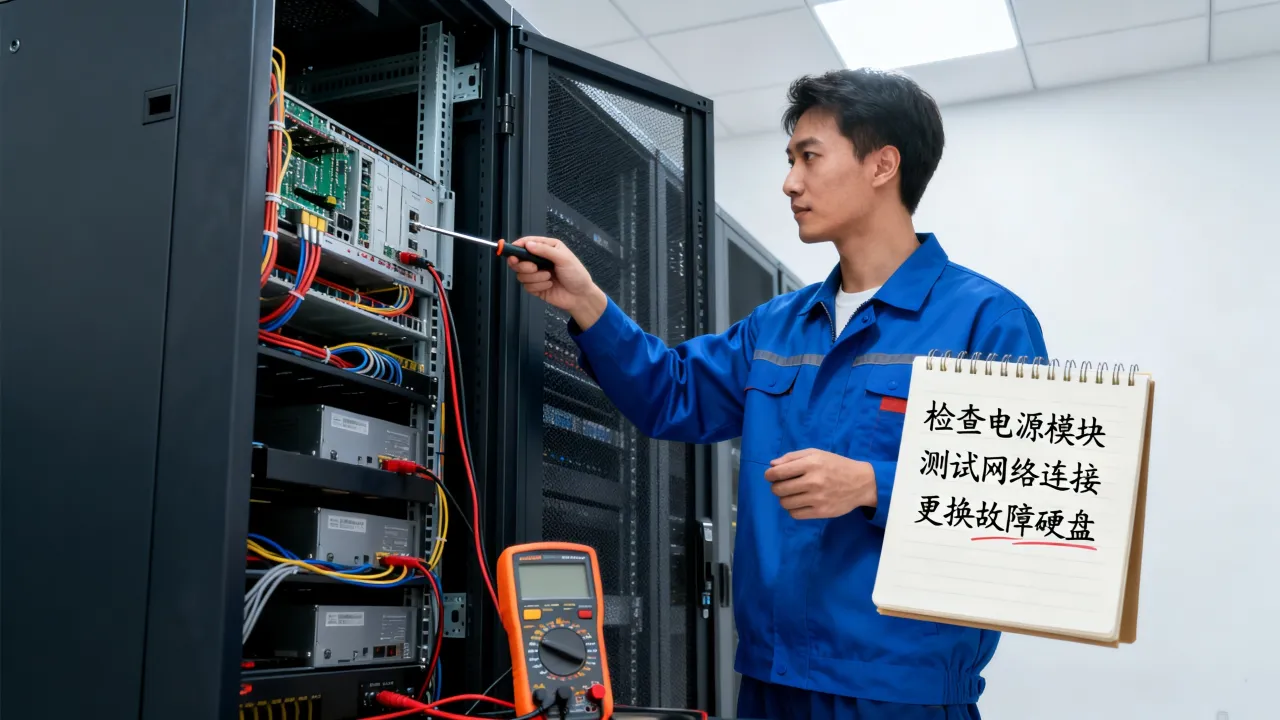 服务器故障与维修怎么做,运维服务器故障维修常见问题有哪些?