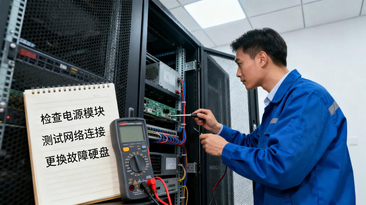 服务器故障与维修怎么做，运维服务器故障维修常见问题有哪些？