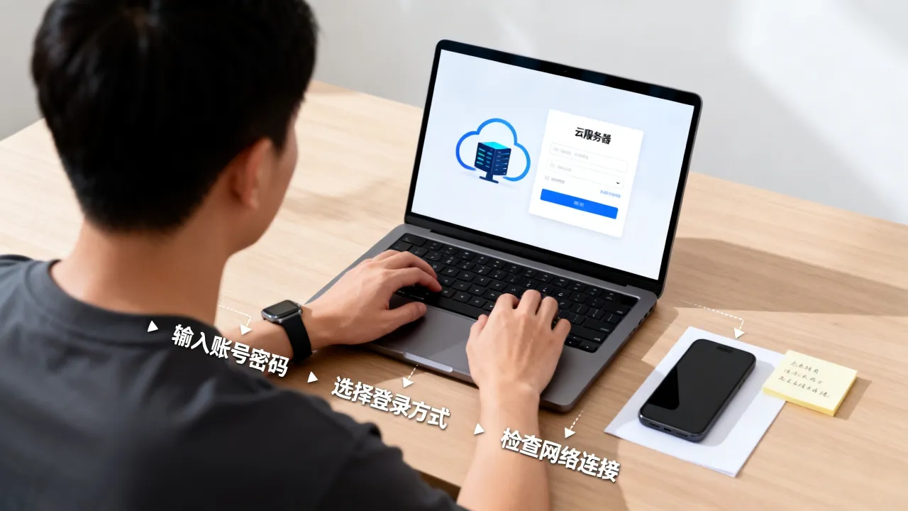 运维登录云服务器如何操作?,登录云服务器失败怎么解决?