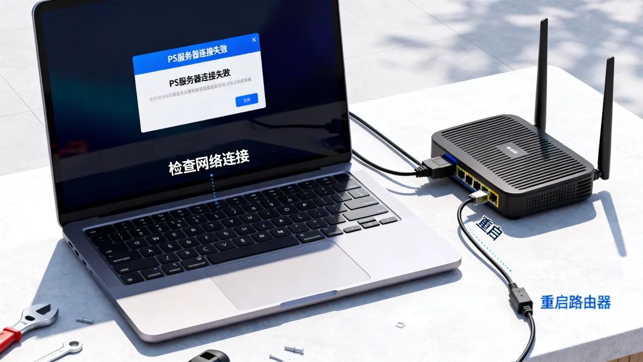 为什么PS服务器断开，PS服务器连接失败怎么办？