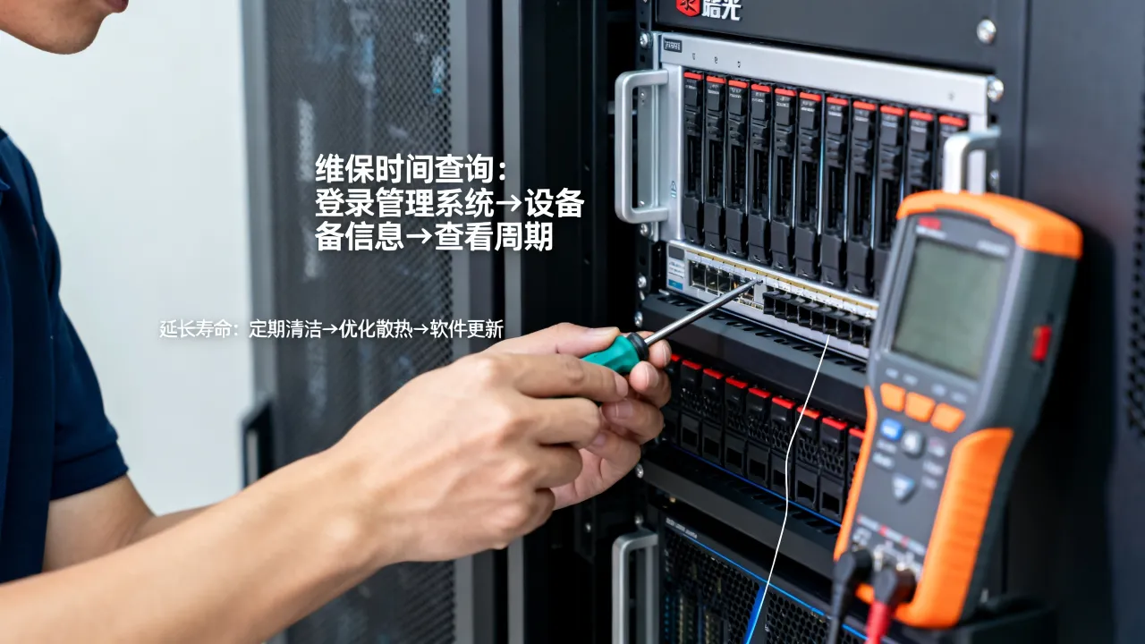 曙光服务器维保时间怎么查,如何有效延长服务器使用寿命?