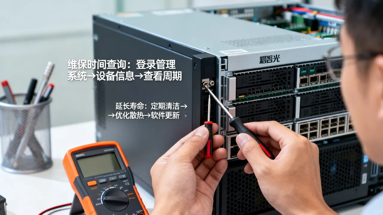 曙光服务器维保时间怎么查，如何有效延长服务器使用寿命？