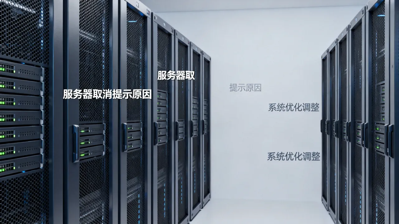 为什么取消服务器提示,服务器取消提示怎么回事? 为什么取消服务器提示,服务器取消提示怎么回事?