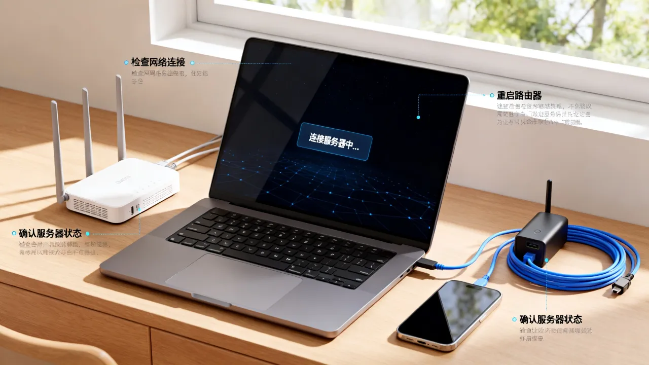 b5为什么连接服务器卡住了，该如何排查解决