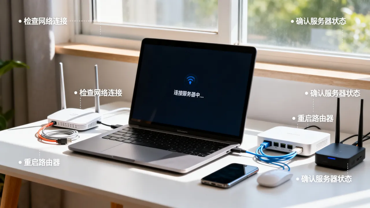 b5为什么连接服务器卡住了，该如何排查解决