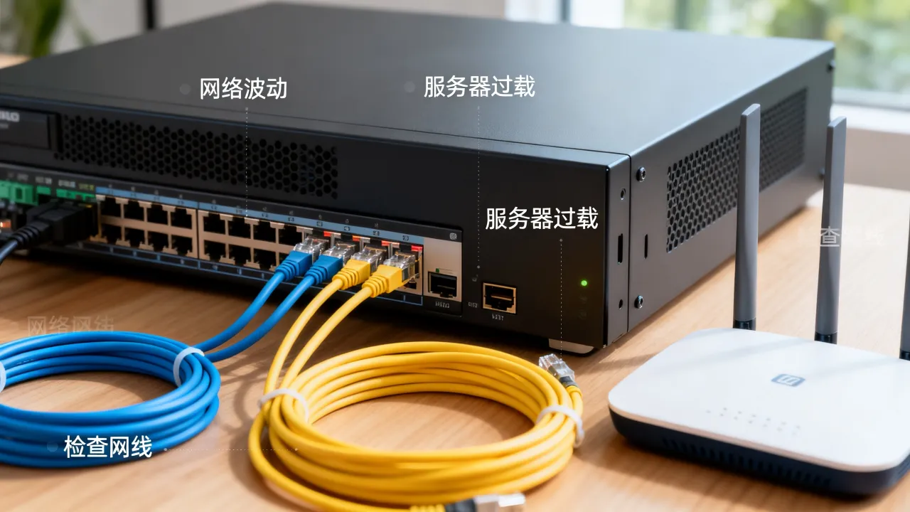 为什么会与服务器失联,服务器失联原因及解决办法