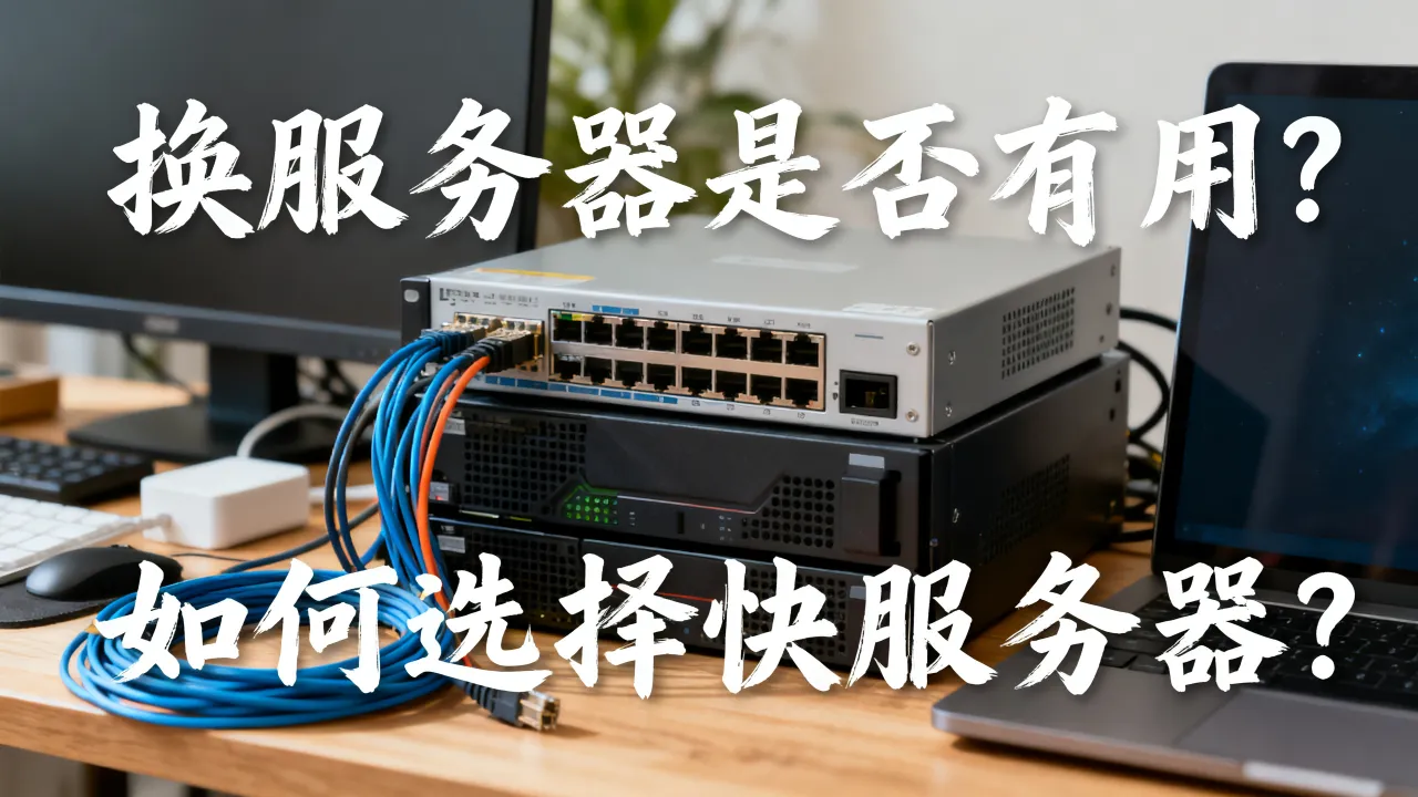 网速不好换服务器有用吗，怎样选择网速快的服务器