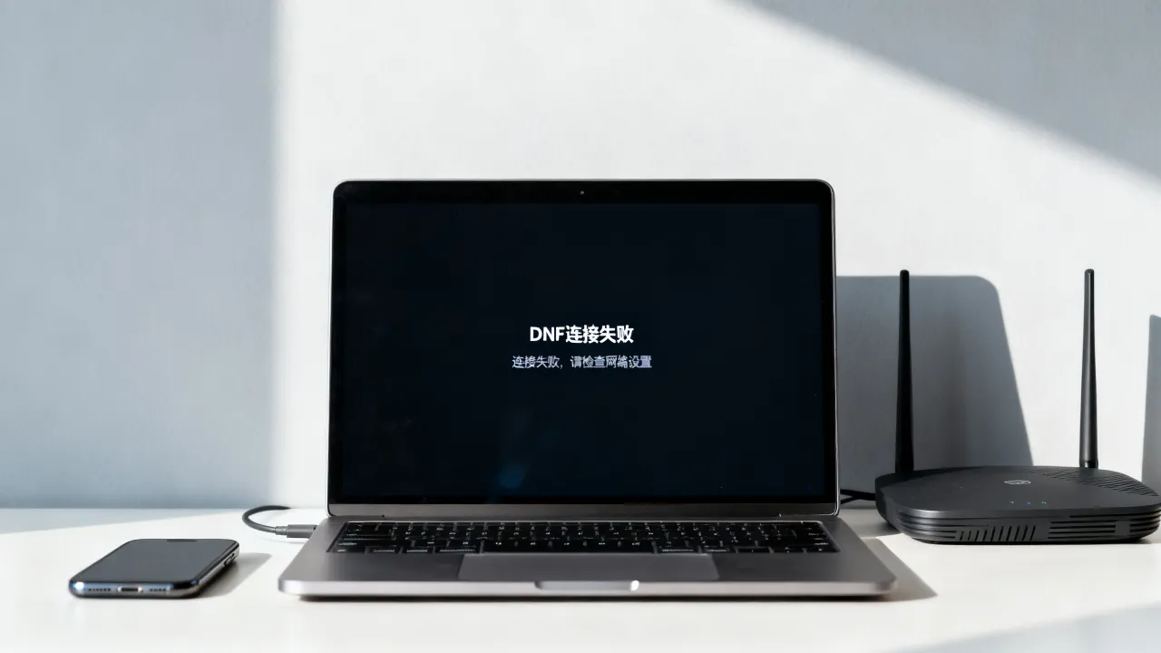 为什么DNF一直连接不上服务器失败，DNF连接失败怎么解决