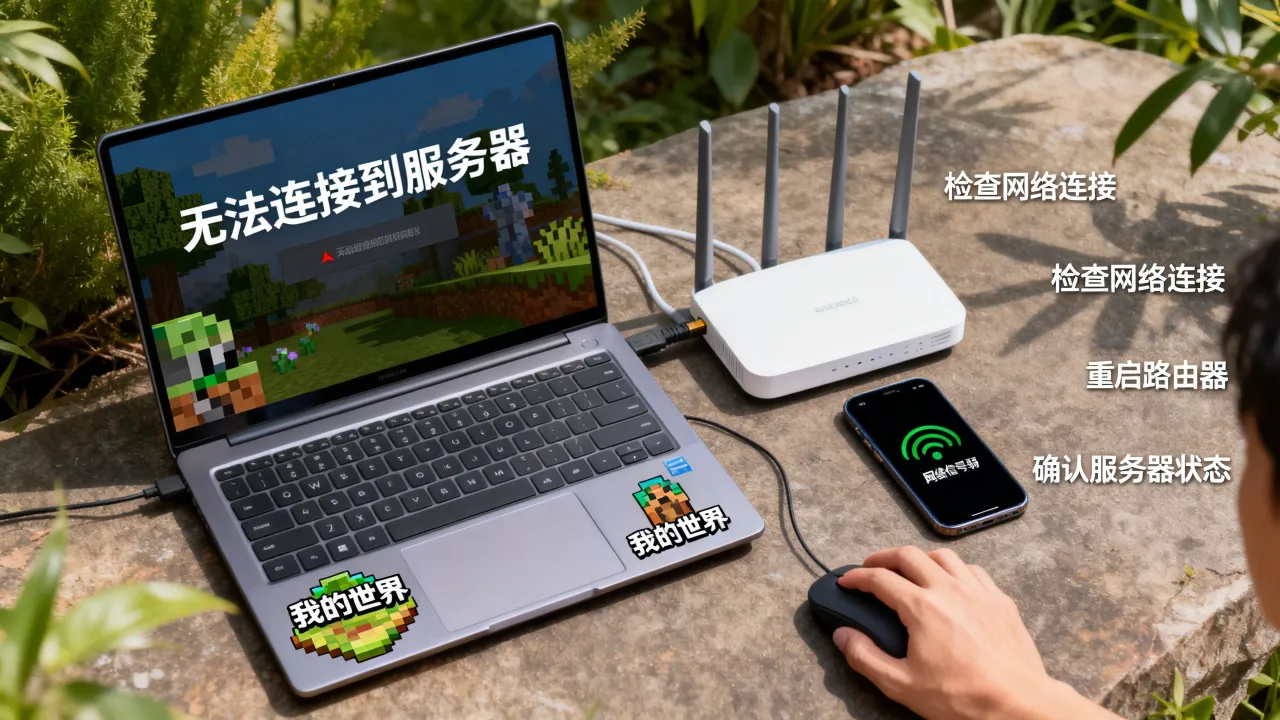 为什么mc无法连接到服务器,我的世界无法连接服务器怎么办