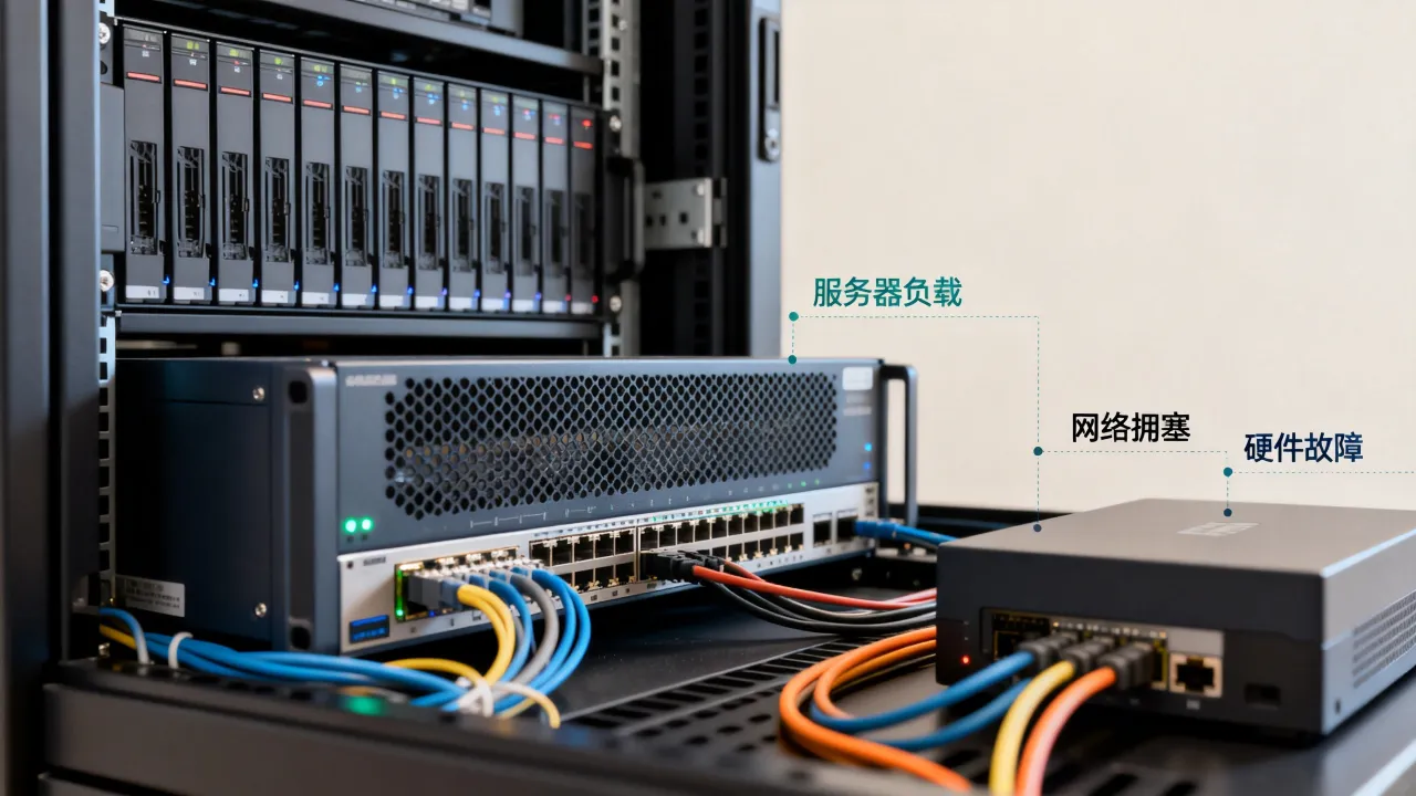 今天服务器为什么崩了，服务器崩溃是什么原因导致的