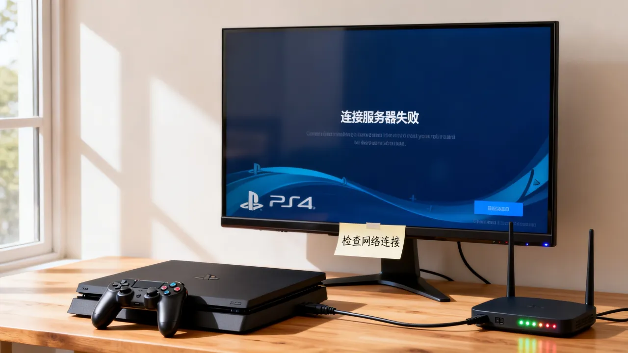 为什么ps4实况2020登录不了服务器，怎么解决连接失败问题？