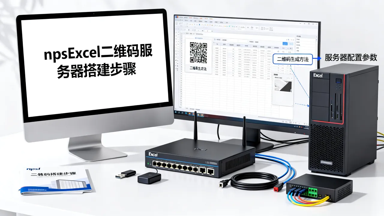 npsExcel二维码服务器怎么搭建，Excel二维码如何生成