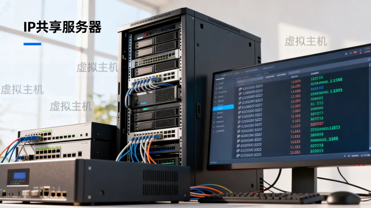 不同域名的IP共享称为什么服务器，IP共享虚拟主机是什么？