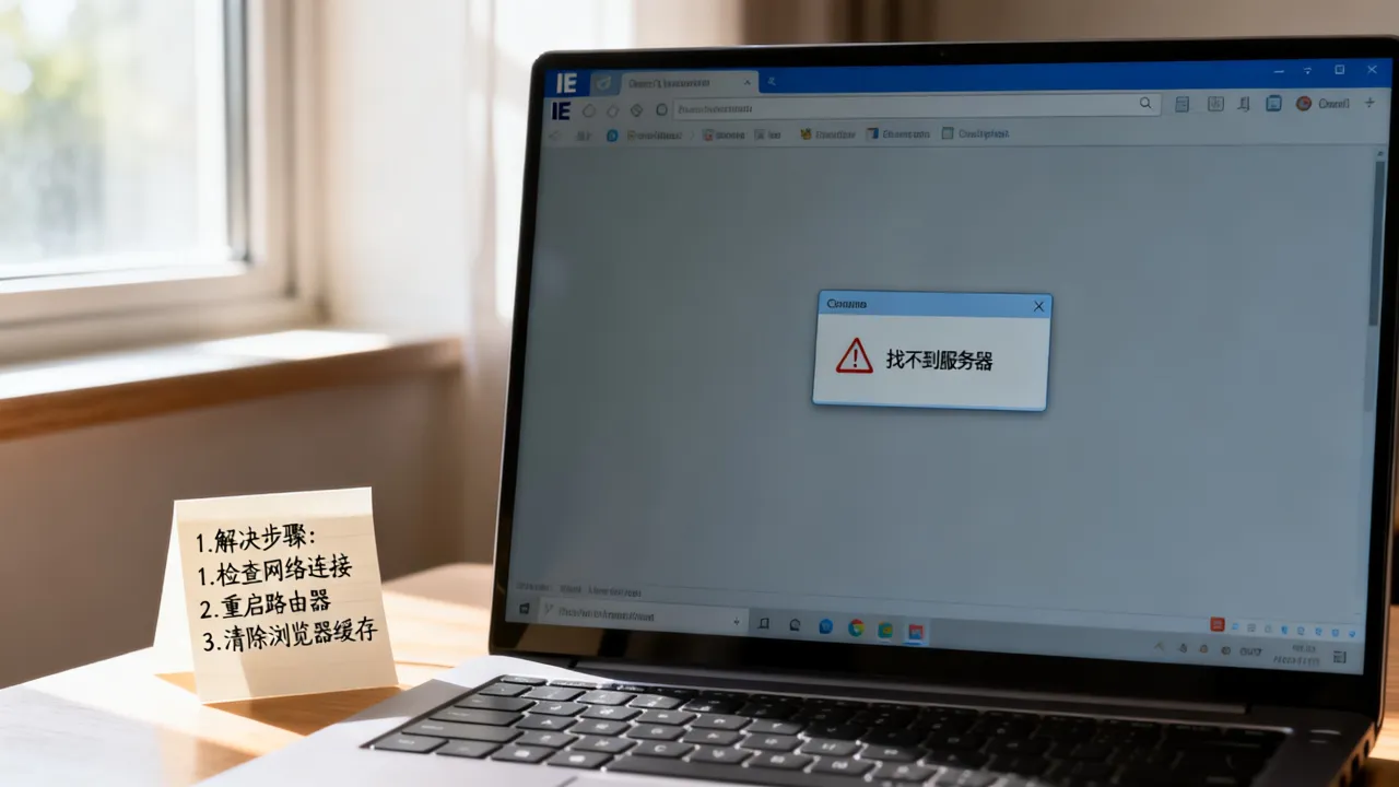 为什么登ie说找不到服务器，IE找不到服务器怎么办