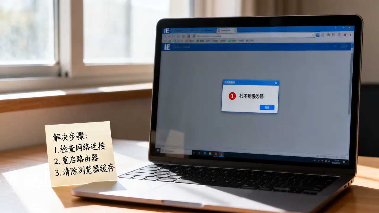 为什么登ie说找不到服务器，IE找不到服务器怎么办