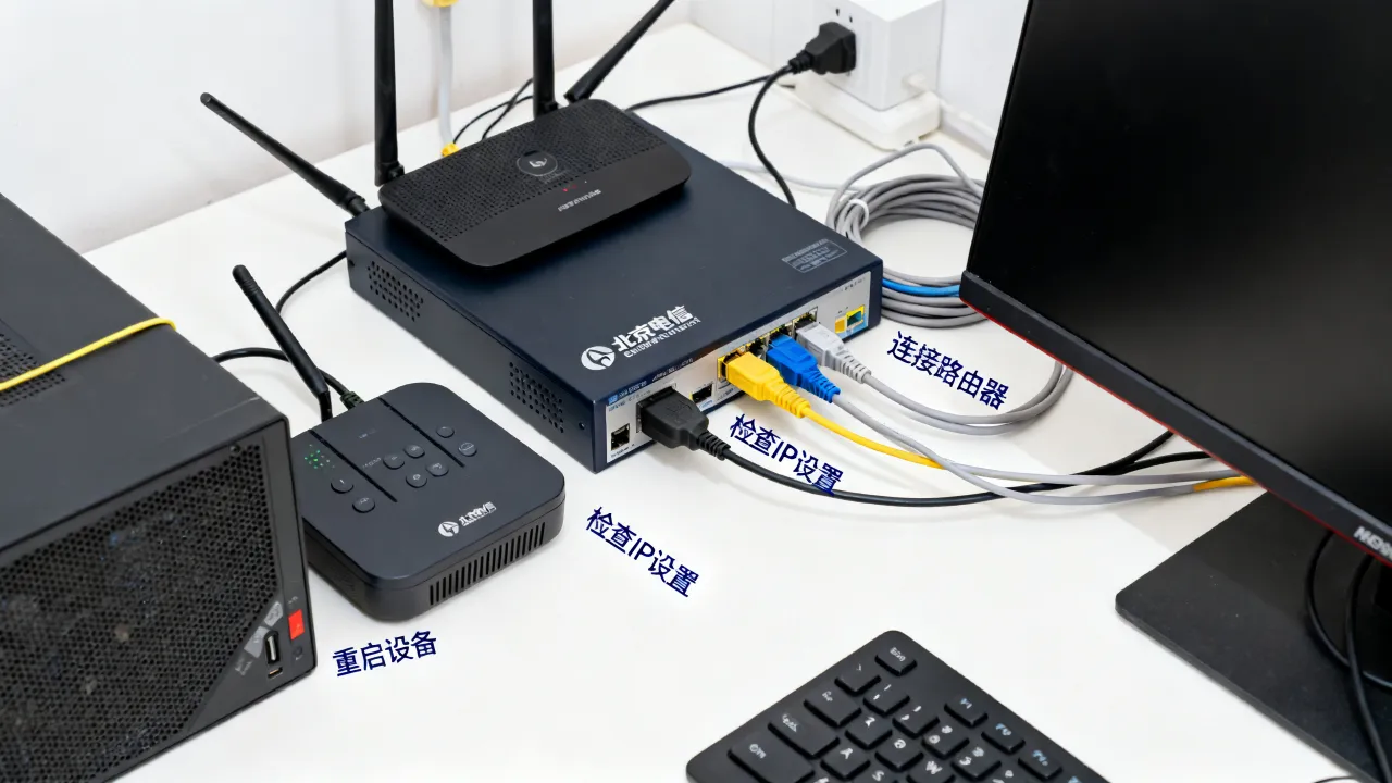 北京电信宽带switch服务器怎么设置,连接不上怎么办?