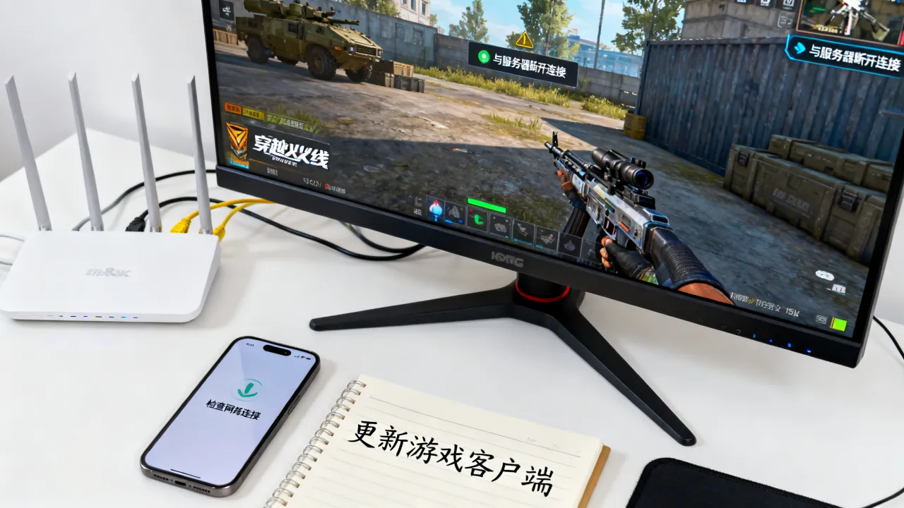 玩CF为什么总是与服务器断开连接,穿越火线频繁掉线怎么解决?