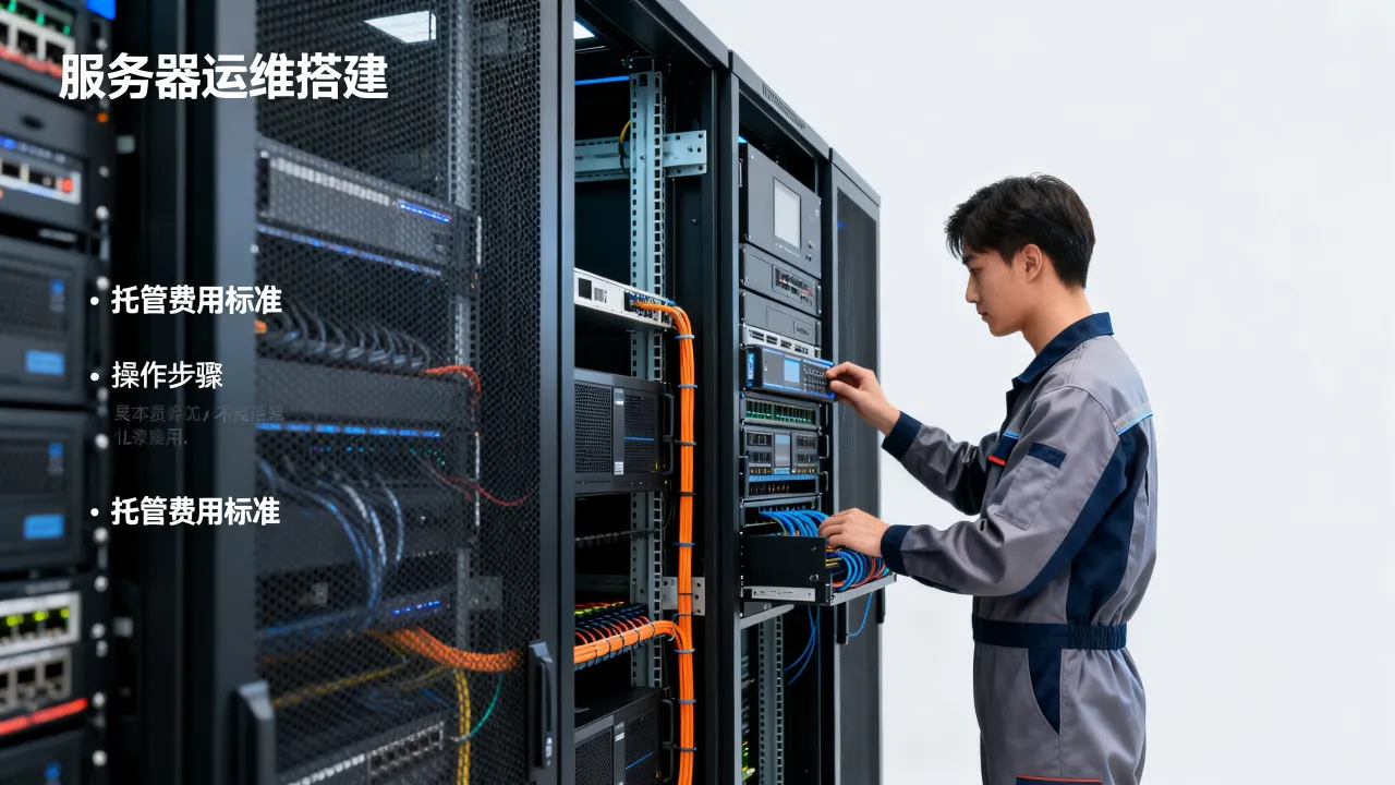 公司服务器运维搭建怎么做？，服务器托管费用标准
