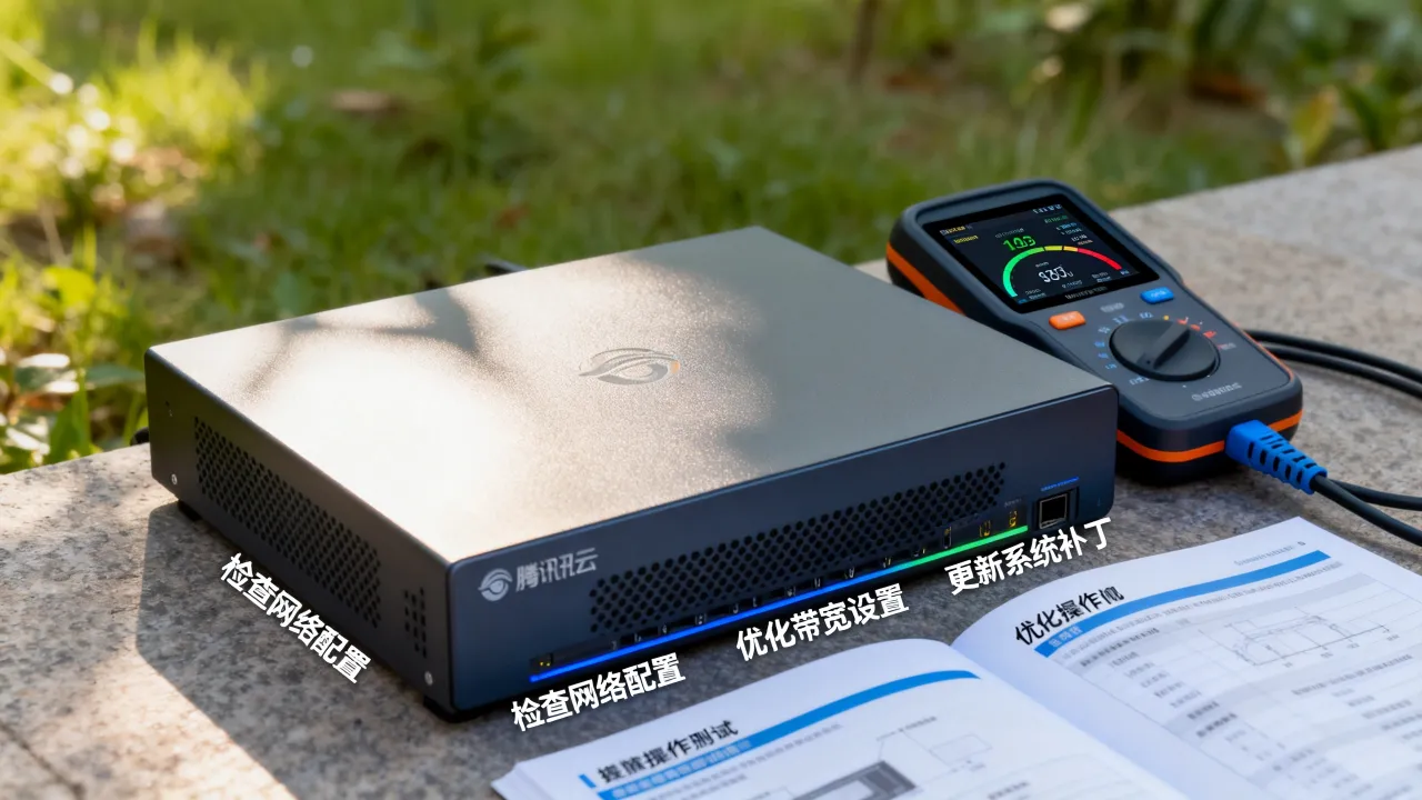 腾讯云服务器网速太慢怎么办,腾讯云服务器网络卡顿如何优化