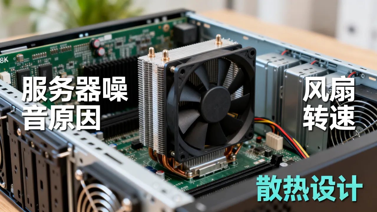 服务器为什么吵,服务器噪音大是什么原因怎么解决?