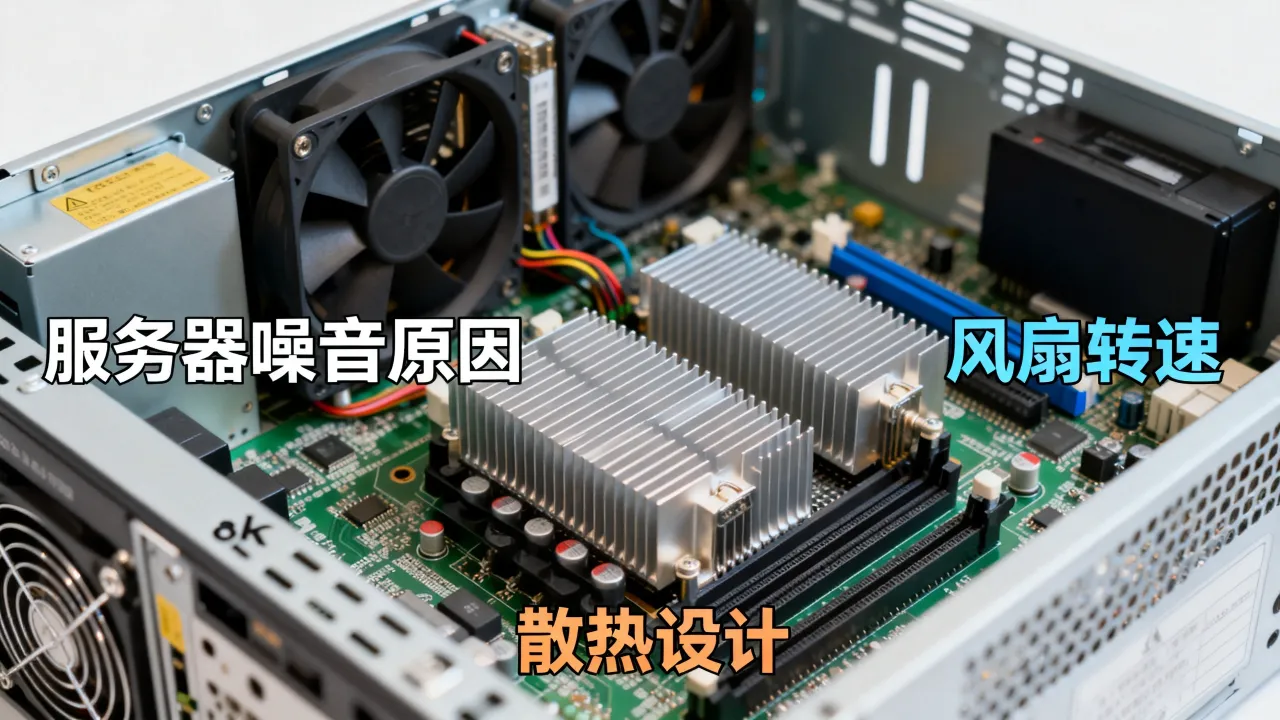 服务器为什么吵，服务器噪音大是什么原因怎么解决？