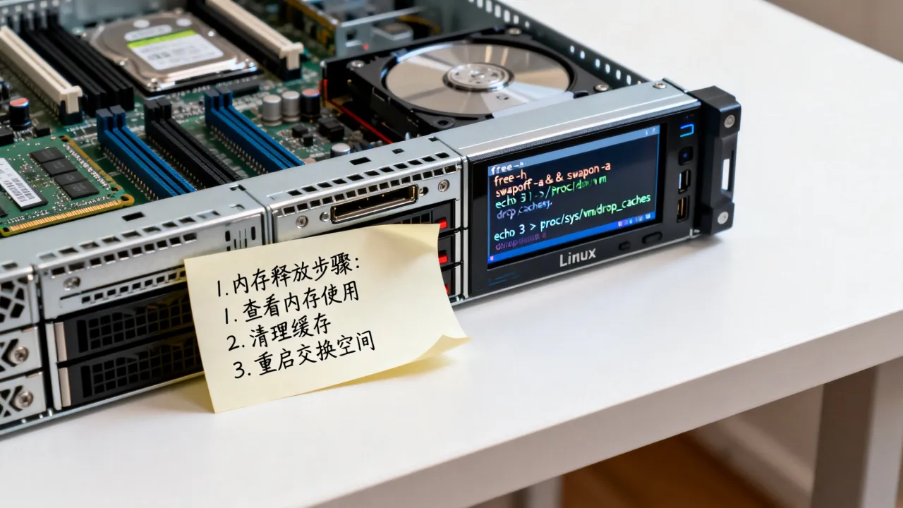 Linux服务器内存满了怎么释放，释放内存命令有哪些