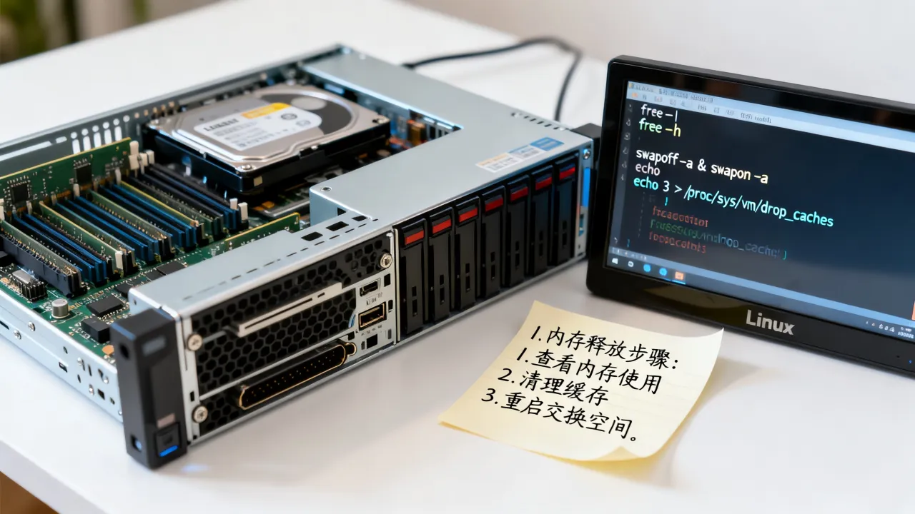 Linux服务器内存满了怎么释放，释放内存命令有哪些