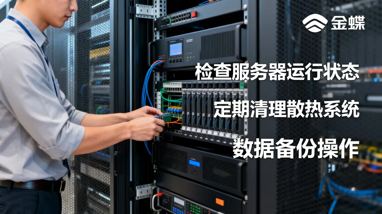上海金蝶服务器运维怎么做?金蝶服务器日常维护要点
