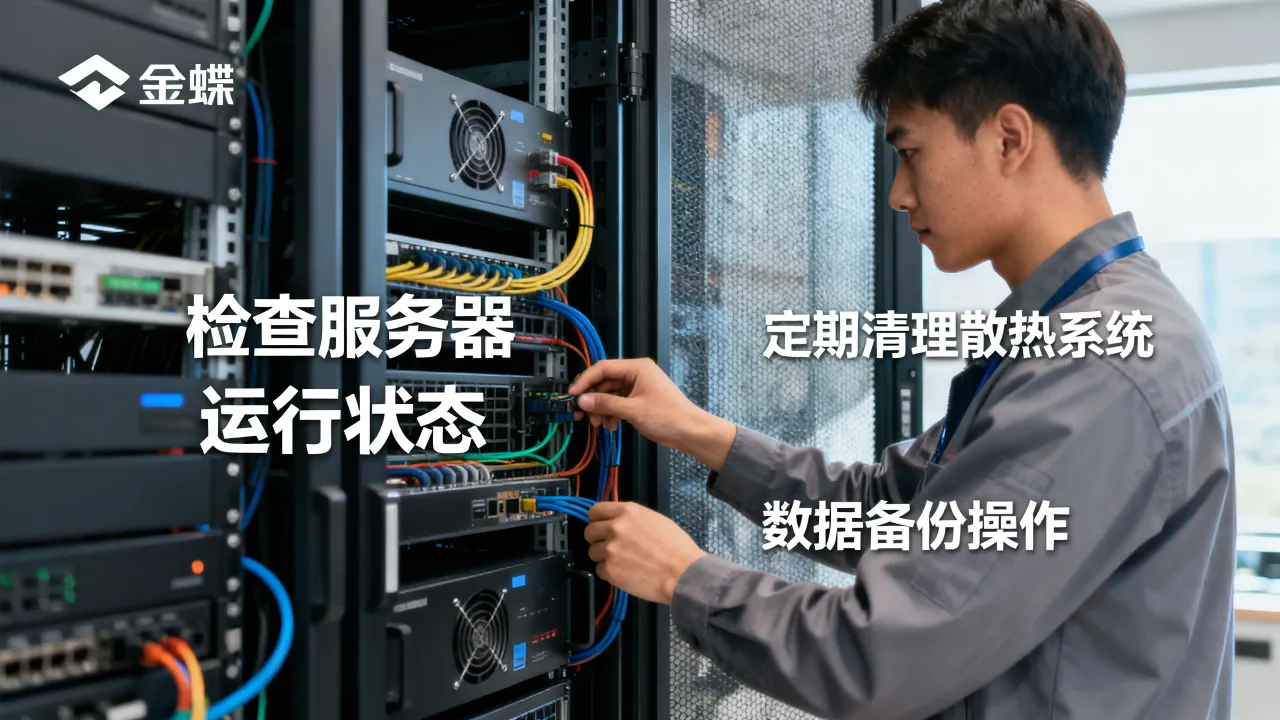 上海金蝶服务器运维怎么做？金蝶服务器日常维护要点