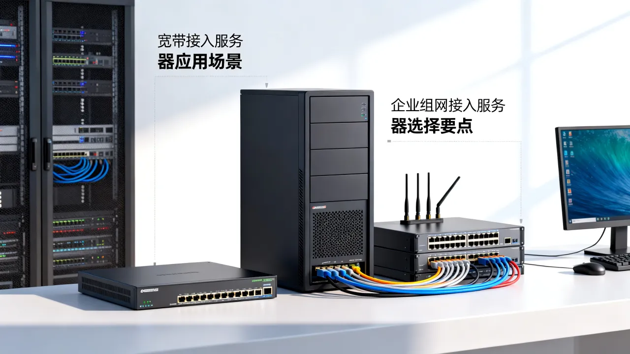 宽带接入服务器有哪些应用场景，企业组网接入服务器怎么选？
