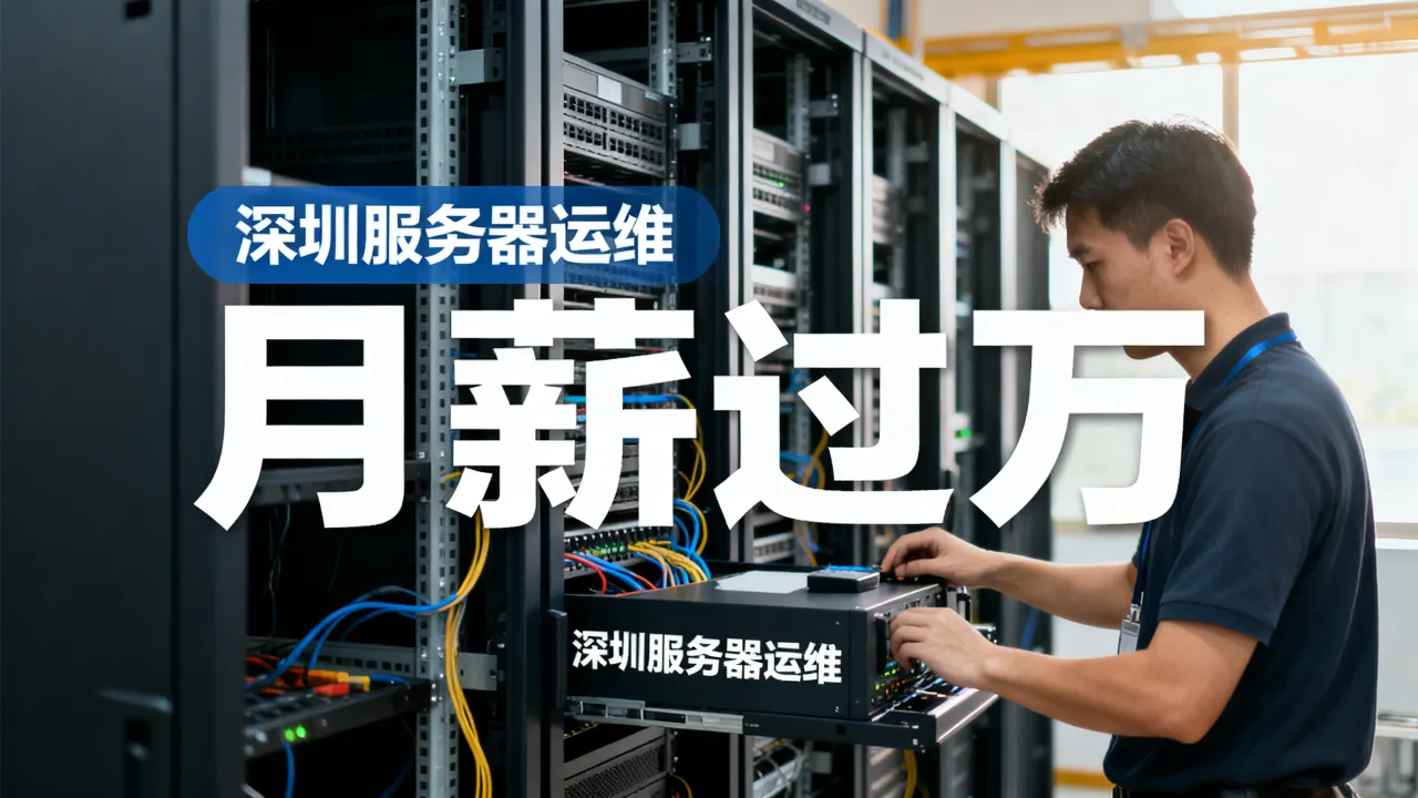 深圳服务器运维工资高吗？月薪过万难不难？