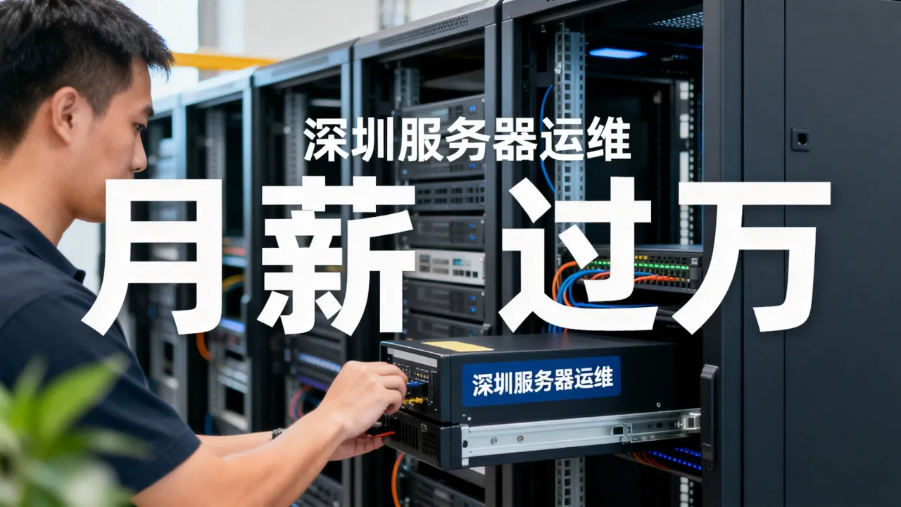 深圳服务器运维工资高吗？月薪过万难不难？
