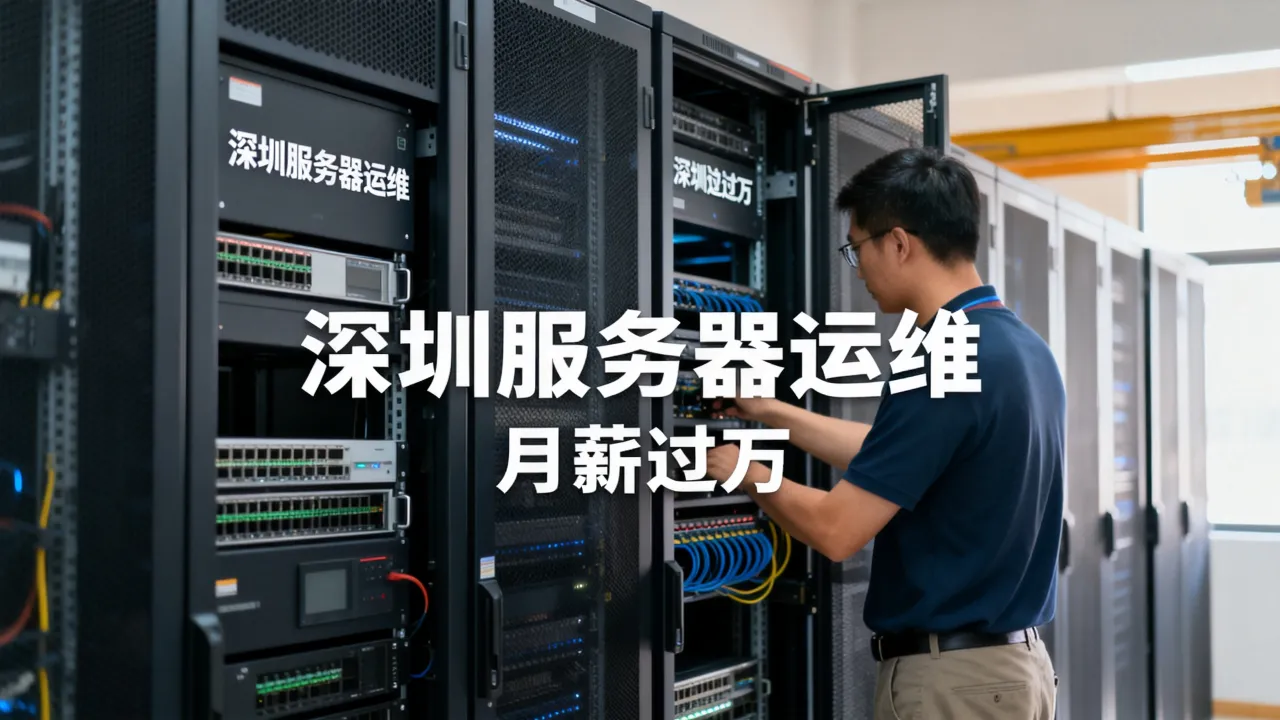 深圳服务器运维工资高吗？月薪过万难不难？