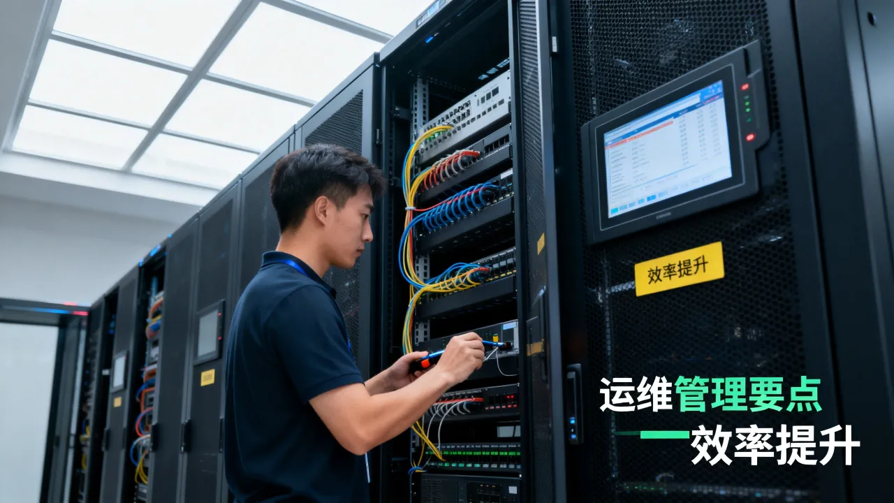 服务器重运维管理要点有哪些？如何有效提升服务器运维效率与稳定性