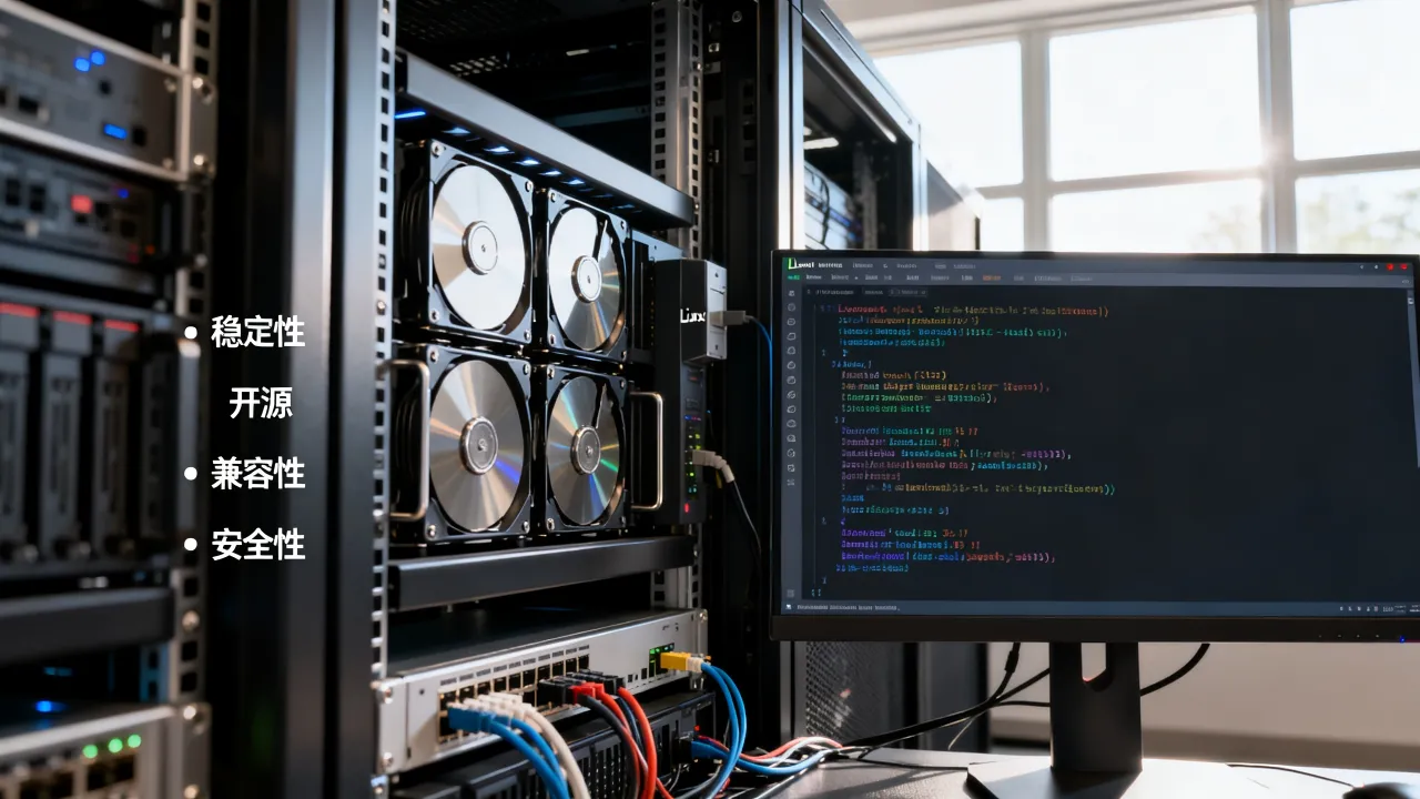 为什么服务器系统用linux，服务器操作系统选择linux的优势有哪些？