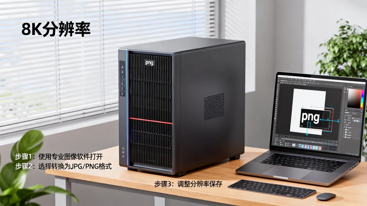 三维服务器png格式怎么打开？三维服务器图片转换方法详解