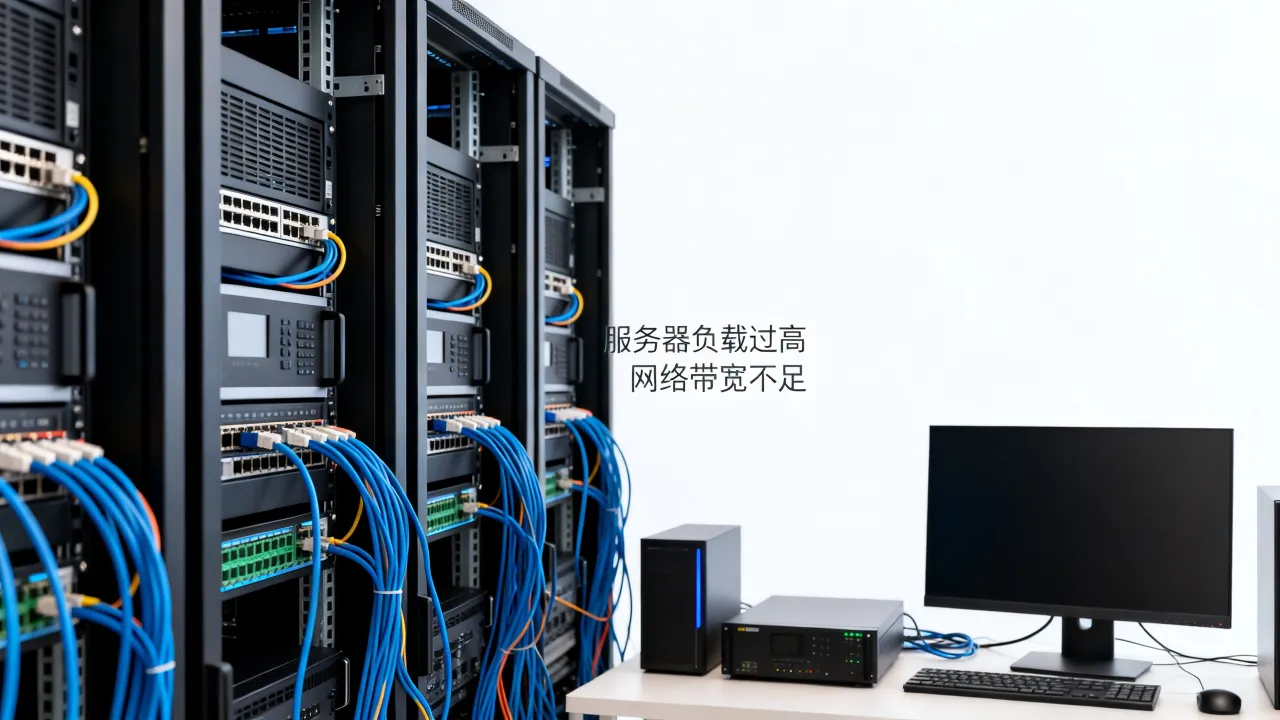 服务器导致网速过慢是什么原因,怎么解决