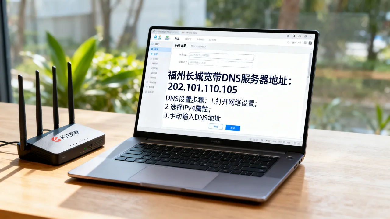 福州长城宽带dns服务器地址是多少?,dns怎么设置?