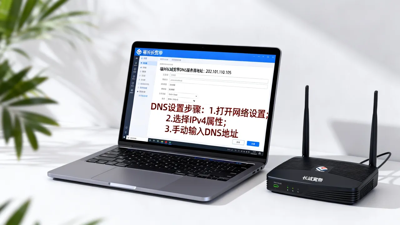 福州长城宽带dns服务器地址是多少？，dns怎么设置？