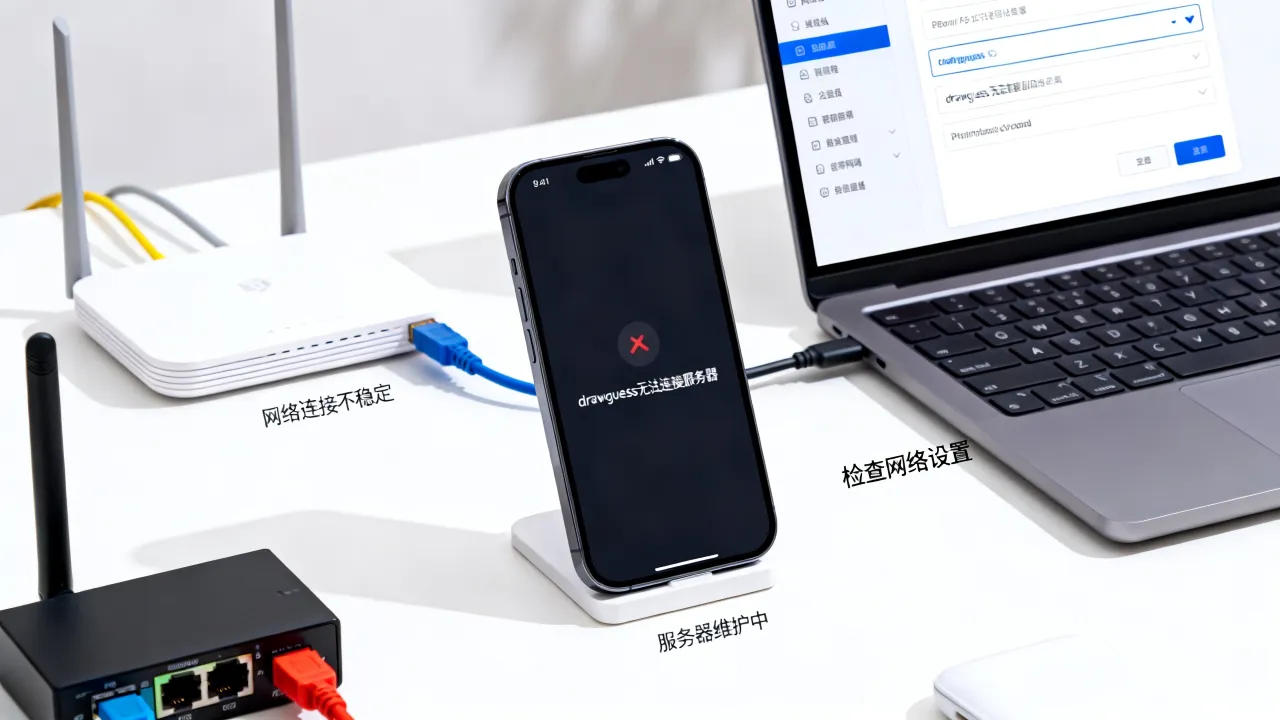 为什么drawguess加入不了服务器，加入不了服务器怎么回事