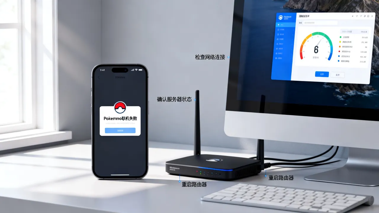 Pokemmo联机失败怎么回事，服务器未上线原因排查方法