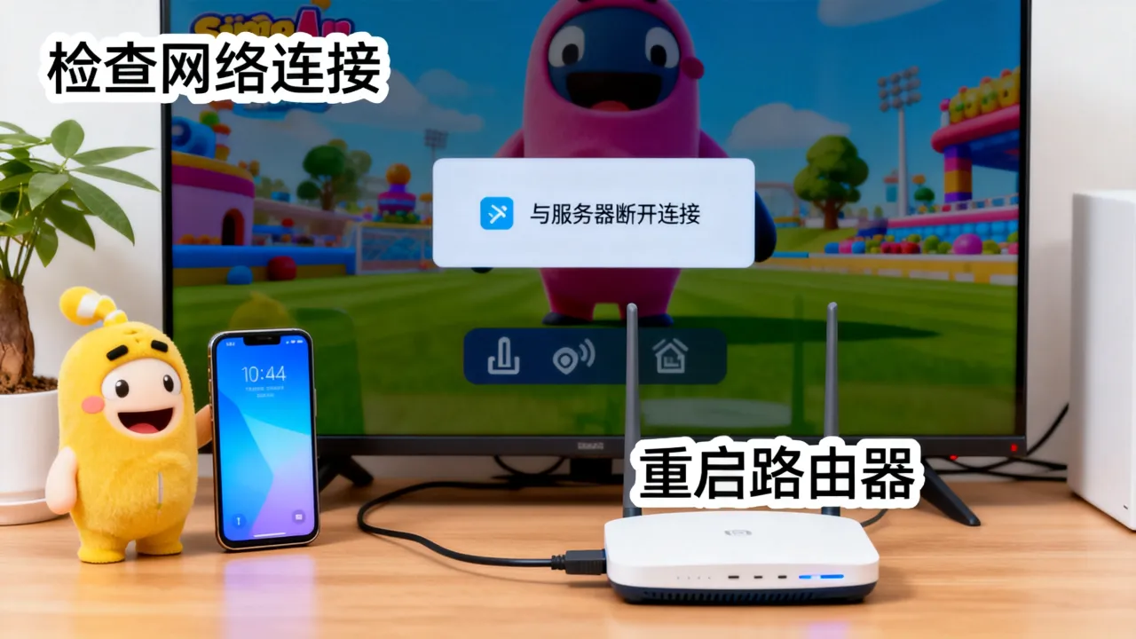 糖豆人为什么与服务器断开连接,连接超时怎么办? 糖豆人为什么与服务器断开连接,连接超时怎么办?