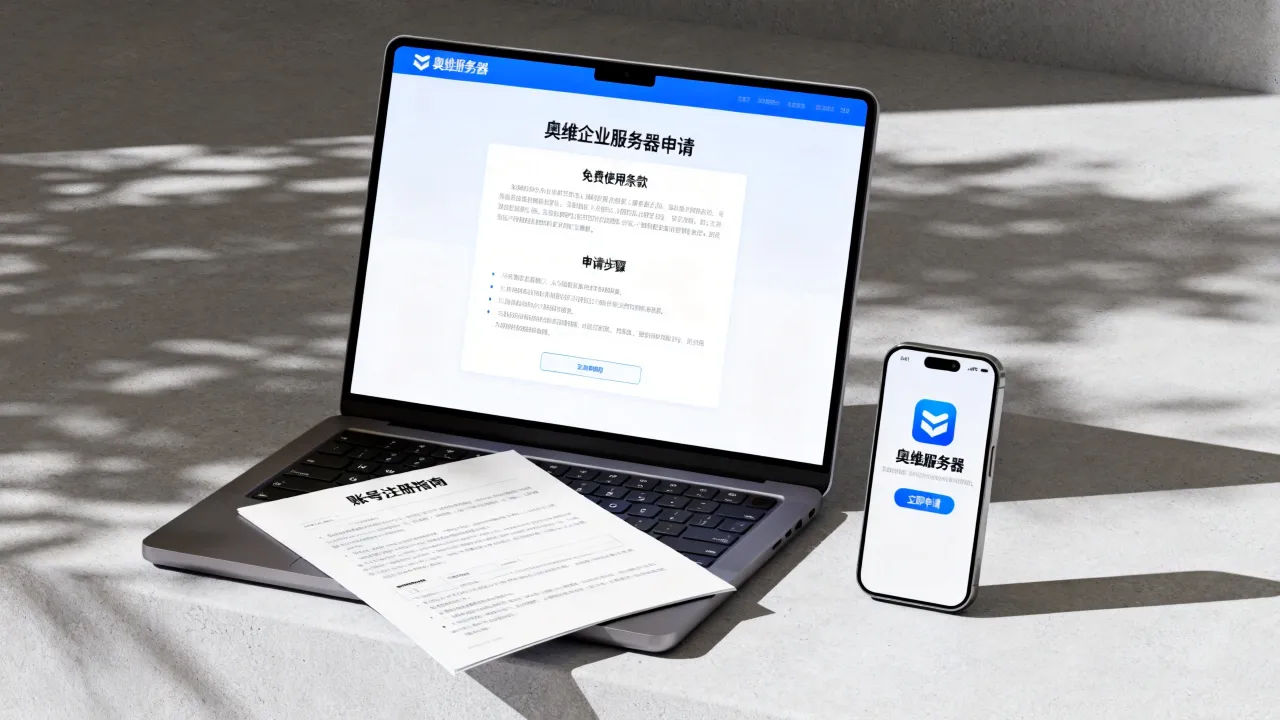 奥维免费企业服务器真的免费使用吗,怎么申请账号