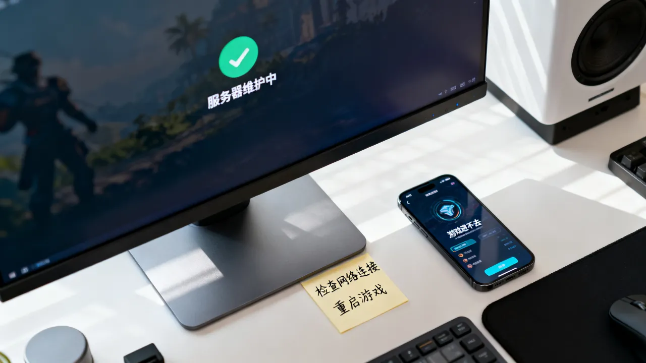pubg端游为什么显示服务器维护中,吃鸡游戏一直进不去怎么办